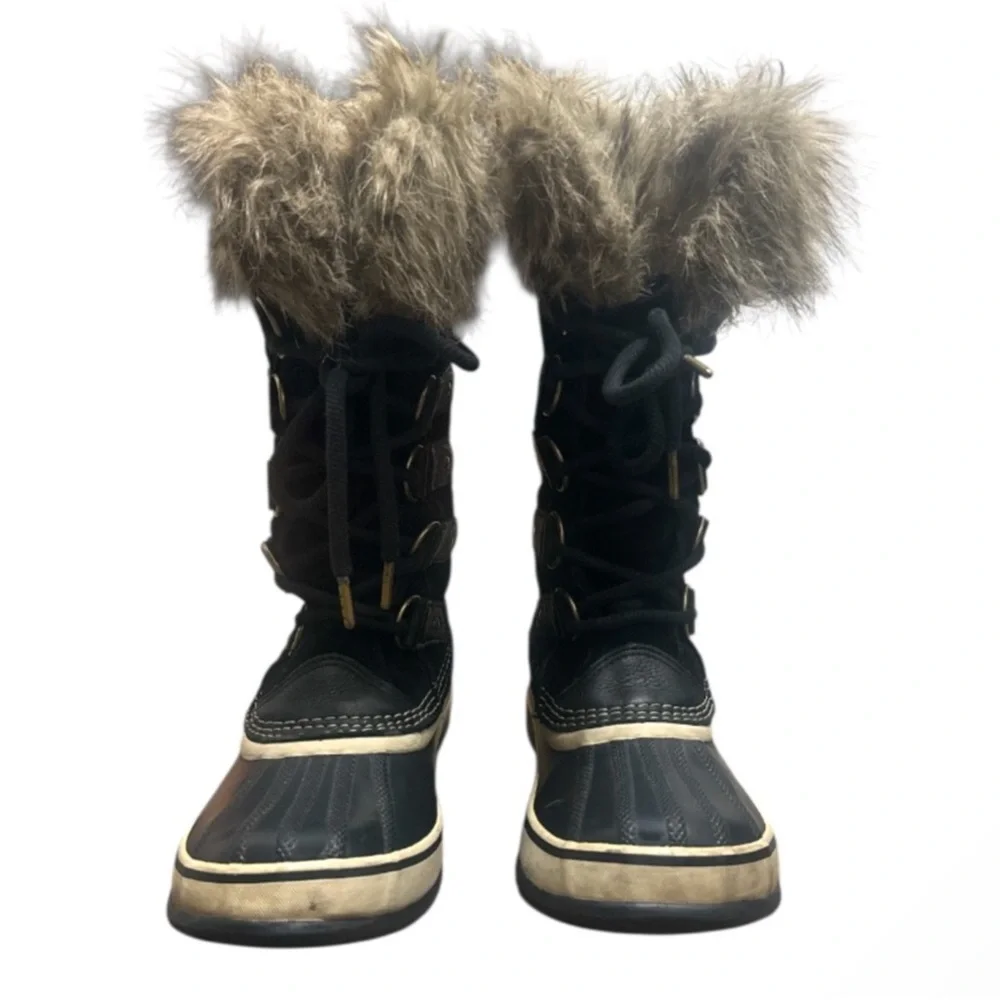 Authentic Sorel signature Joan of Arc designer waterproof winter boots Sz 6.5